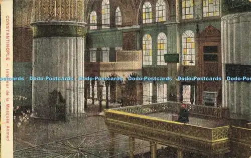 R599721 Konstantinopel Interieur de la Mosque Ahmed