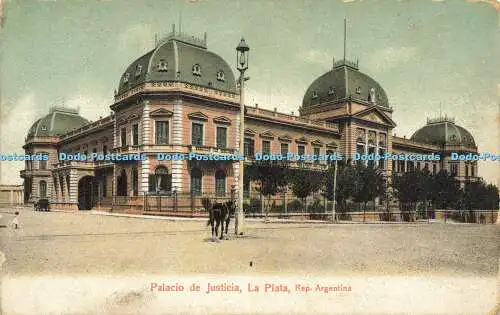 R599774 Rep Argentina La Plata Palacio de Justicia R Rosauer No 23 H G Olds