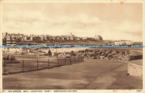 R599806 Westgate on Sea St Mildreds Bay Looking East J Salmon 1951