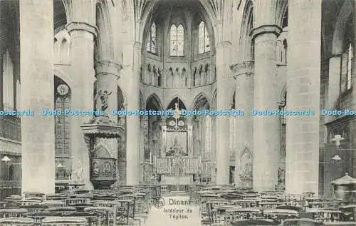 R599810 Dinant Interieur de l Eglise Nels