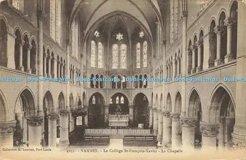 R599811 Vannes Le College St Francois Xavier La Chapelle H Laurent