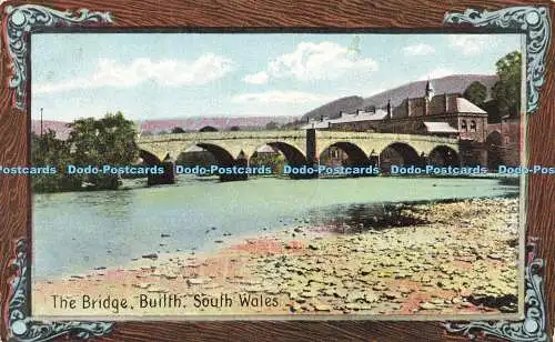 R599829 Builth South Wales The Bridge Shureys Publications Smart Novels Ja oder N