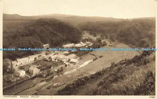R599960 Fishguard Gwaun Valley Photochrom