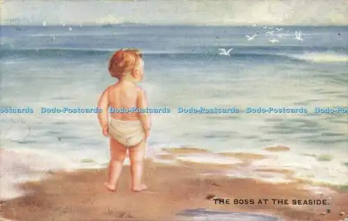 R600023 The Boss at the Seaside E T W Dennis Dainty Serie 1909