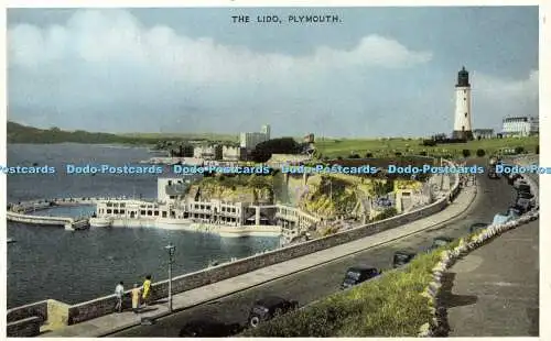 R600038 Plymouth The Lido E T W Dennis Newcolour