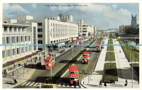 R600039 Plymouth The Royal Parade E T W Dennis Newcolour