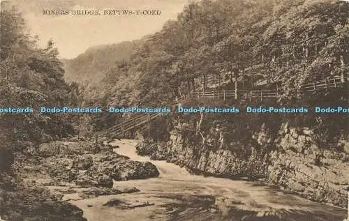 R600111 Bettys y Coed Miners Bridge Postkarte