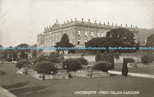 R600452 Chatsworth aus Italian Gardens T T und S Queen Serie