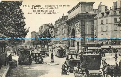 R600613 4710 Paris Bd St Denis and Porte St Martin Imp Le Devey