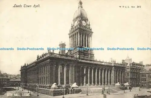 R600720 Leeds Town Hall W T G L No 501 City Hall