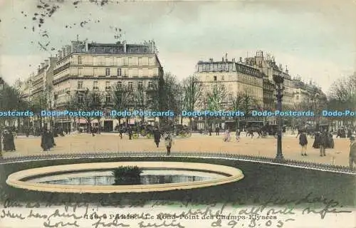 R600761 158 Paris Le Rond Point des Champs Elysees 1905