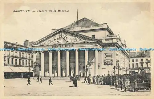 R600769 Bruxelles Theatre de la Monnaie H P Grand Place