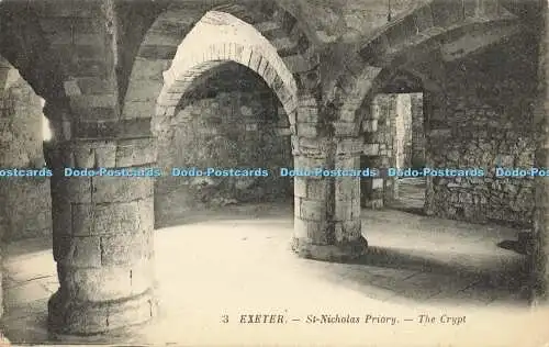 R602300 3 Exeter St Nicholas Priory Crypt