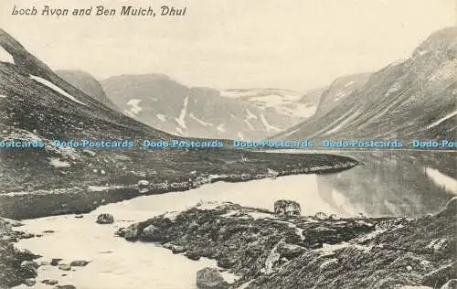 R600792 Loch Avon und Ben Muich Dhui J Hendry V und S