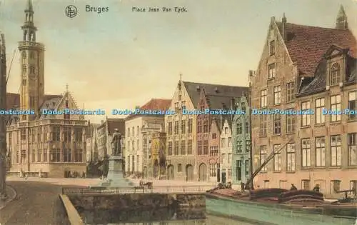 R600804 Nels Brügge Place Jean Van Eyck Bruxelles Serie Brügge No 70