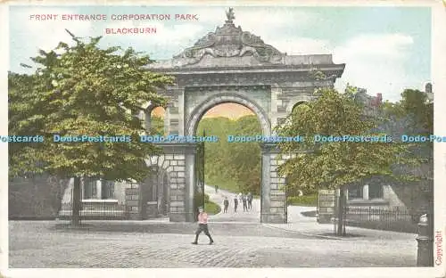 R602350 Front Entrance Corporation Park Blackburn D und D