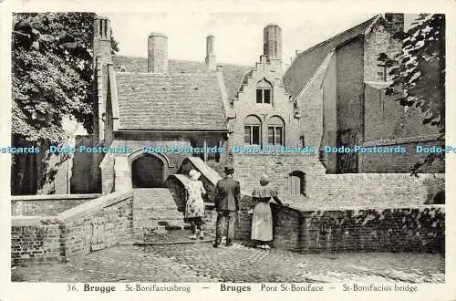 R600844 36 Brügge St Bonifaciusbrug Brügge Pont St Bonifatius St Bonifacius Brücke