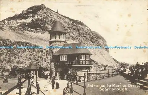 R602370 Eingang zum Marine Drive Scarborough National Serie M und L 1924