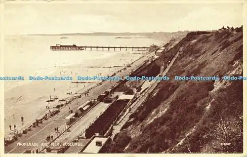 R601078 Promenade and Pier Blackpool 214807 Phototype Valentines 1948