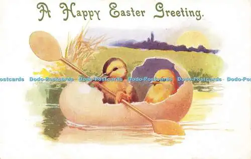 R601082 A Happy Easter Greeting Salmon