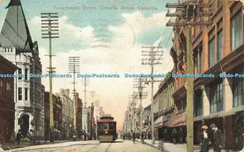 R601108 Government Street Victoria British Columbia No 137 T N Hibben 1908