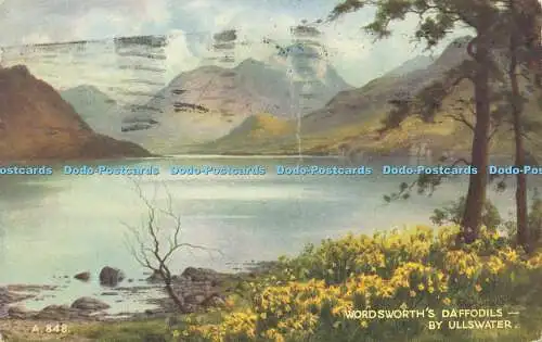 R602620 A 848 Wordsworths Narzissen von Ullswater Art Farbe E H Thompson Valenti