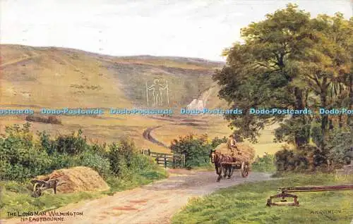 R601168 Long Man Wilmington Nr Eastbourne A R Quinton Salmon 1939