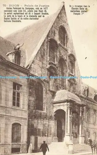 R604846 Dijon Palais de Justice Postkarte