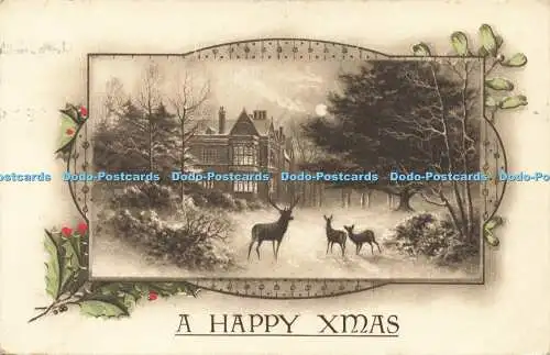 R601268 A Happy Xmas F W Woolworth 1914