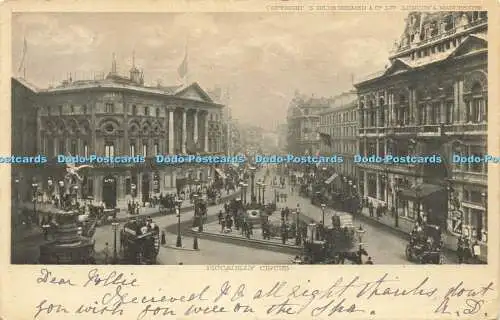 R601280 S Hildesheimer Piccadilly Circus 1906