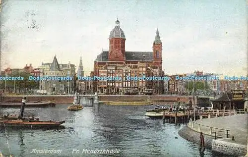 R601311 Amsterdam Pr Hendrikkade Dr Trenkler 1906 Ams 153 1907