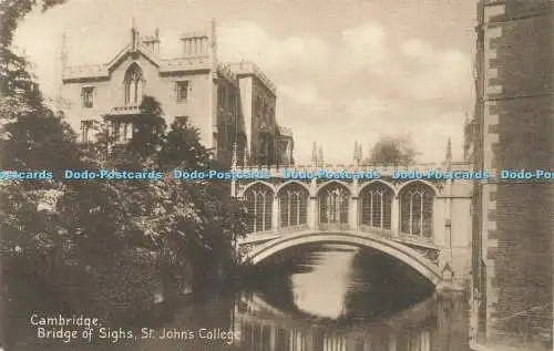 R602835 Cambridge Bridge of Sighs St Johns College Metcalte