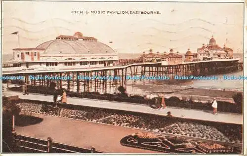 R601369 Pier and Music Pavilion Eastbourne J E Beale 1929