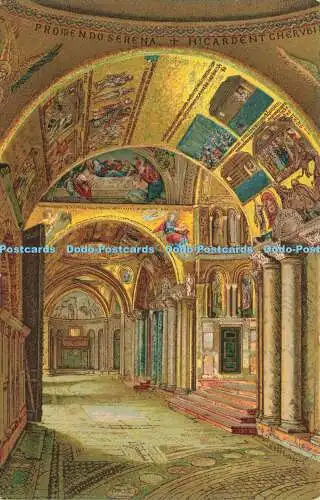 R605030 Basilica di S Marco in Venezia Gesamtansicht des Vorraums F Ongania A