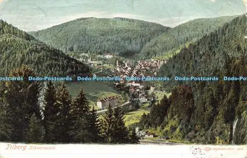 R602873 Triberg Schwarzwald Louis Glaser 1904 1905