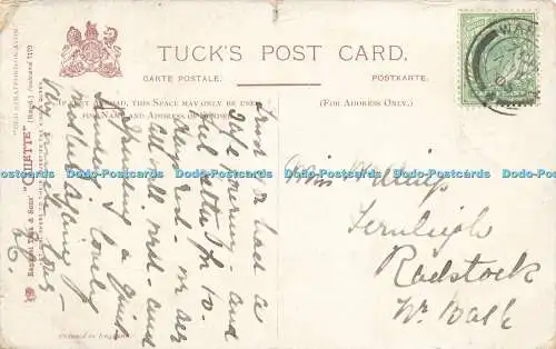 R605052 Stratford on Avon Gymnasium The Library Tuck Oilette Postkarte 7179