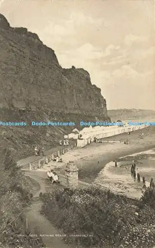 R605053 I W Shanklin Bathing Beach Small Hope Peerless Serie