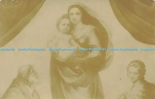 R601411 Kunstwerk 1906 Frauen Mann und Kind