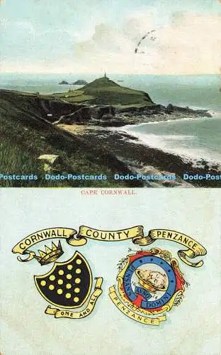 R605066 Cornwall County Penzance Cape Cornwall W H S und S Lambert Serie