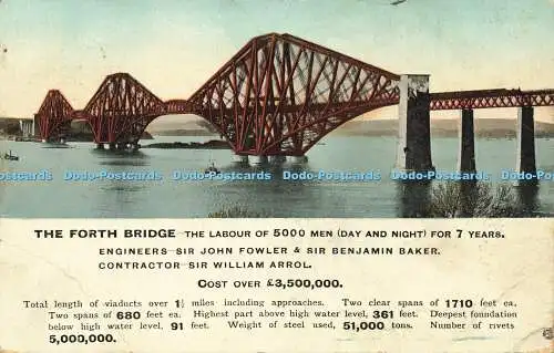 R602902 Forth Bridge Valentines Serie 1912