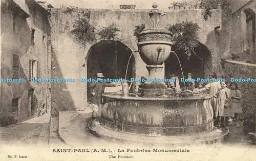 R609762 Saint Paul The Fountain F Issert Giletta