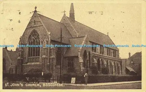 R601468 St Johns Church Boscombe Stiefel The Chemists Pelham Serie 1921