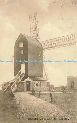 R607709 Salvington Mill fast 150 Jahre alt R B W 1913