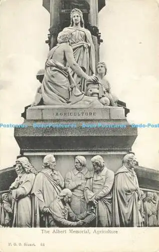 R605133 Landwirtschaft The Albert Memorial F G O Stuart