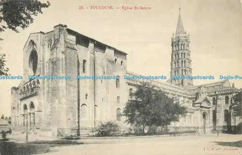 R602980 28 Toulouse Eglise St Sernin J L B