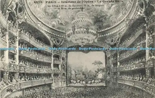 R601511 4272 Paris Interieur de lOpera La Grande Salle E L D