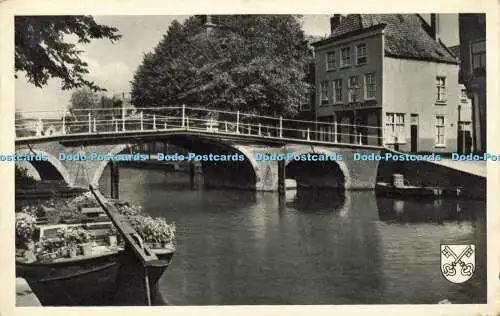 R609855 Leiden Lourisbrug Over Heerengracht M H Nuss Jaap Doeser