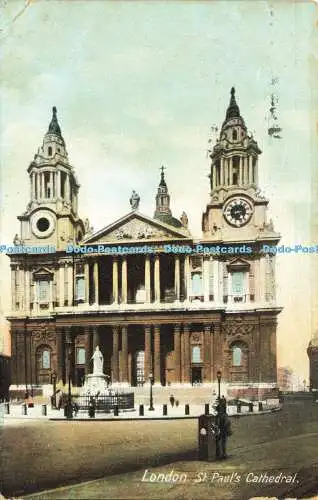 R605191 London St Paul Cathedral Tuck Serie III Postkarte 911