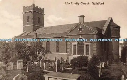 R603032 Guildford Holy Trinity Church M E Sears 1917