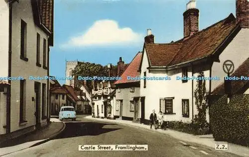 R609877 Framlingham Castle Street F Frith 1971